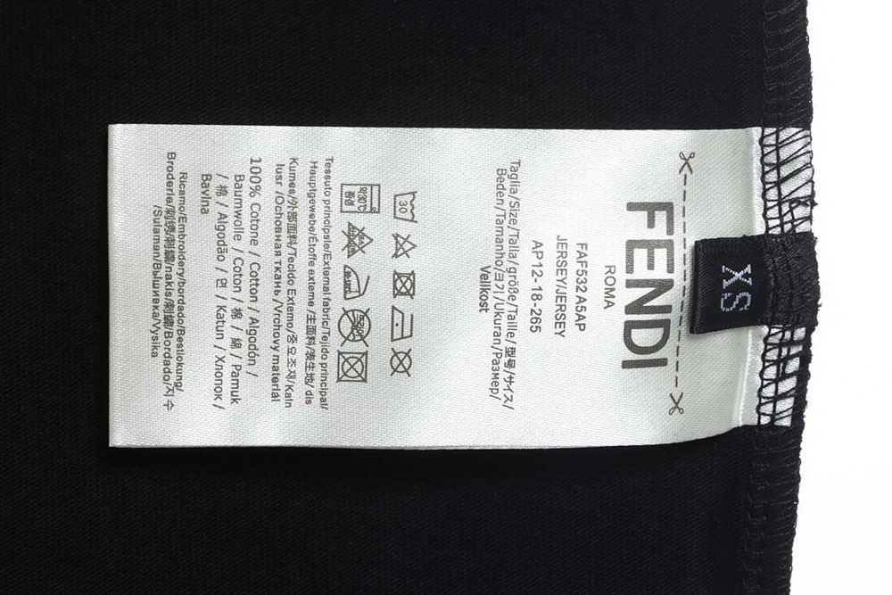 Fendi Devil Eyes Print Short Sleeve