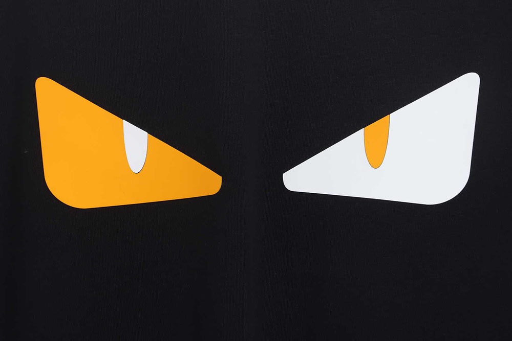 Fendi Devil Eyes Print Short Sleeve