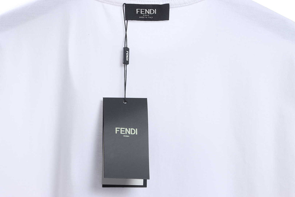 Fendi mesh double F logo short sleeves