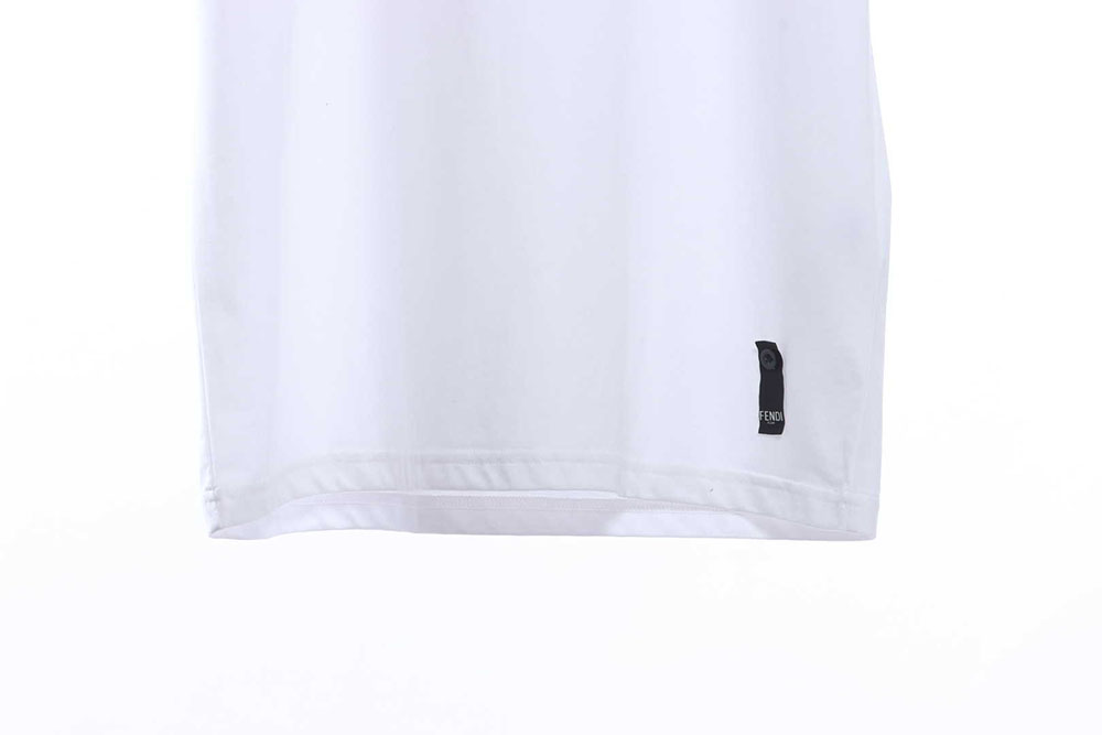 Fendi mesh double F logo short sleeves