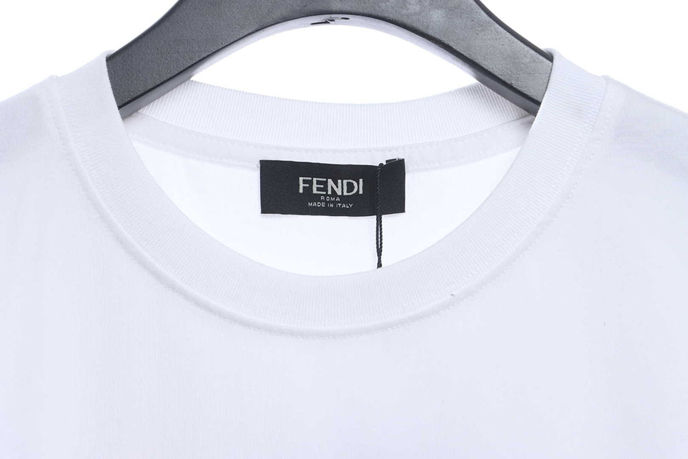 Fendi mesh double F logo short sleeves