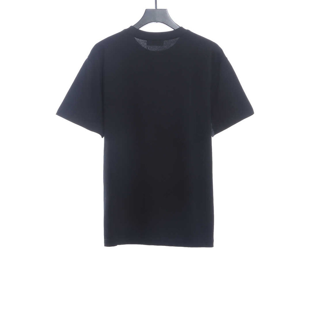 Fendi Mesh Double F Logo Short Sleeve TSK1