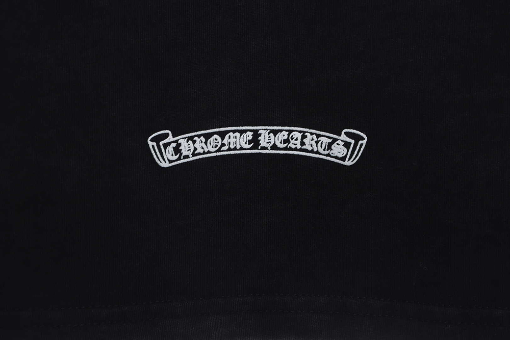 Chrome Hearts and Sword Print Washed Short Sleeves