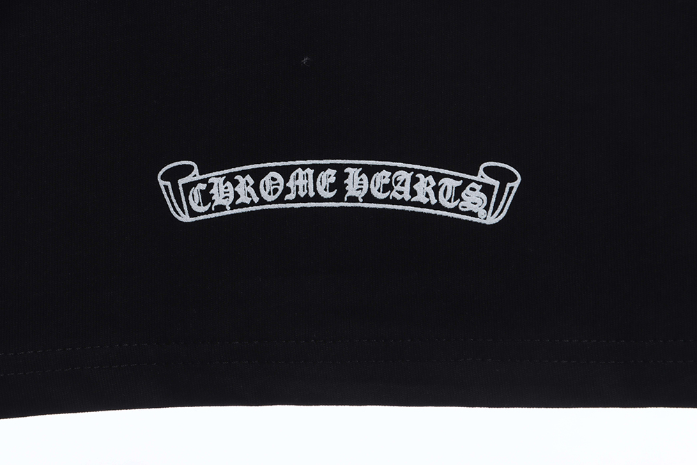 Chrome Heart Foam Color Sanskrit Print Short Sleeve TSK1