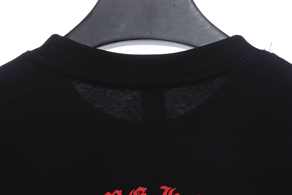 Chrome Heart Foam Color Sanskrit Print Short Sleeve TSK1