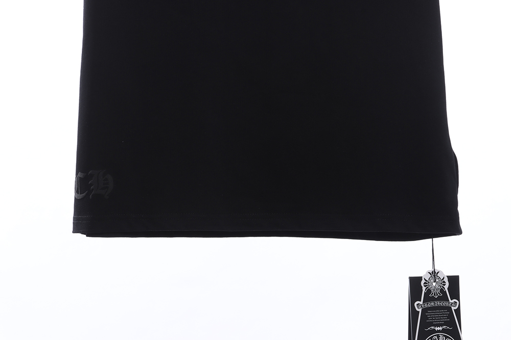 Chrome Heart Foam Color Sanskrit Print Short Sleeve TSK1
