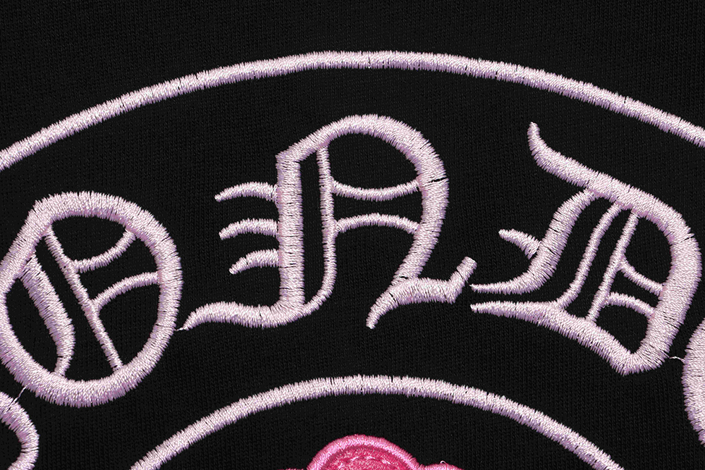 Chroe Heart Pink Patch Horseshoe Short Sleeve