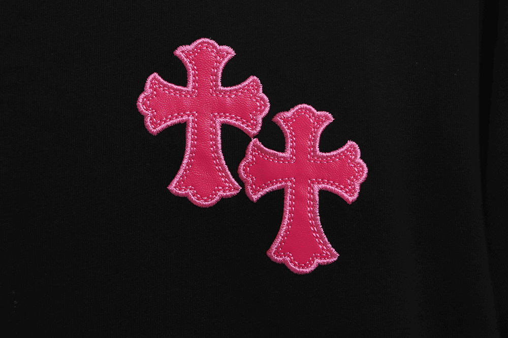 Chroe Heart Pink Patch Horseshoe Short Sleeve