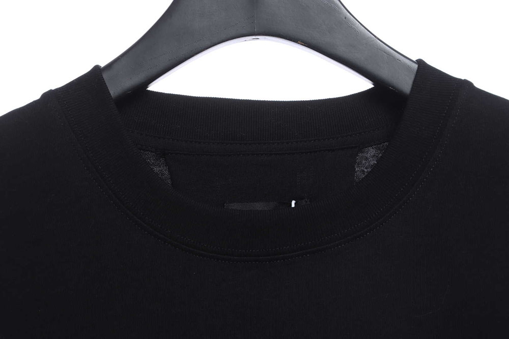Givenchy Incomplete Logo Print Round Neck Short Sleeves