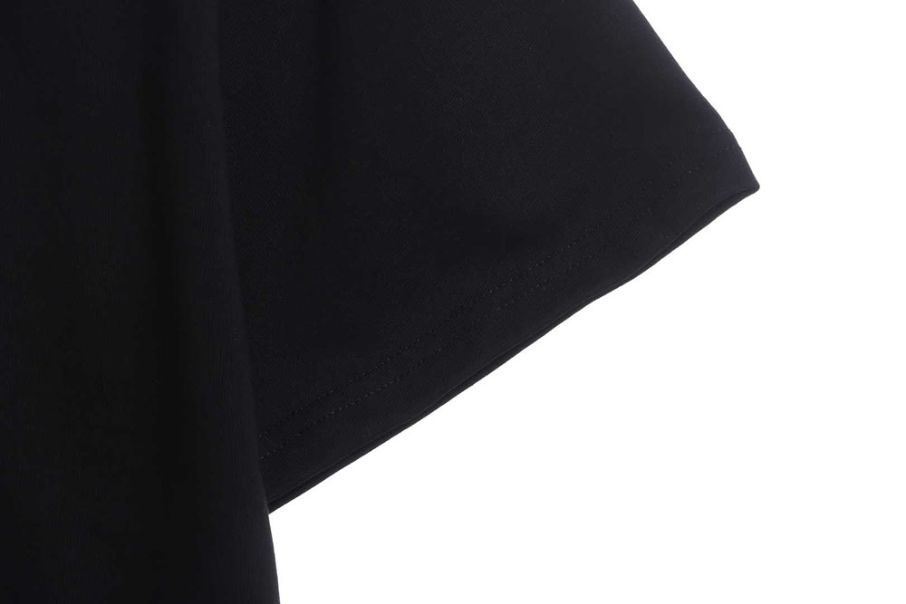 Givenchy Incomplete Logo Print Round Neck Short Sleeves