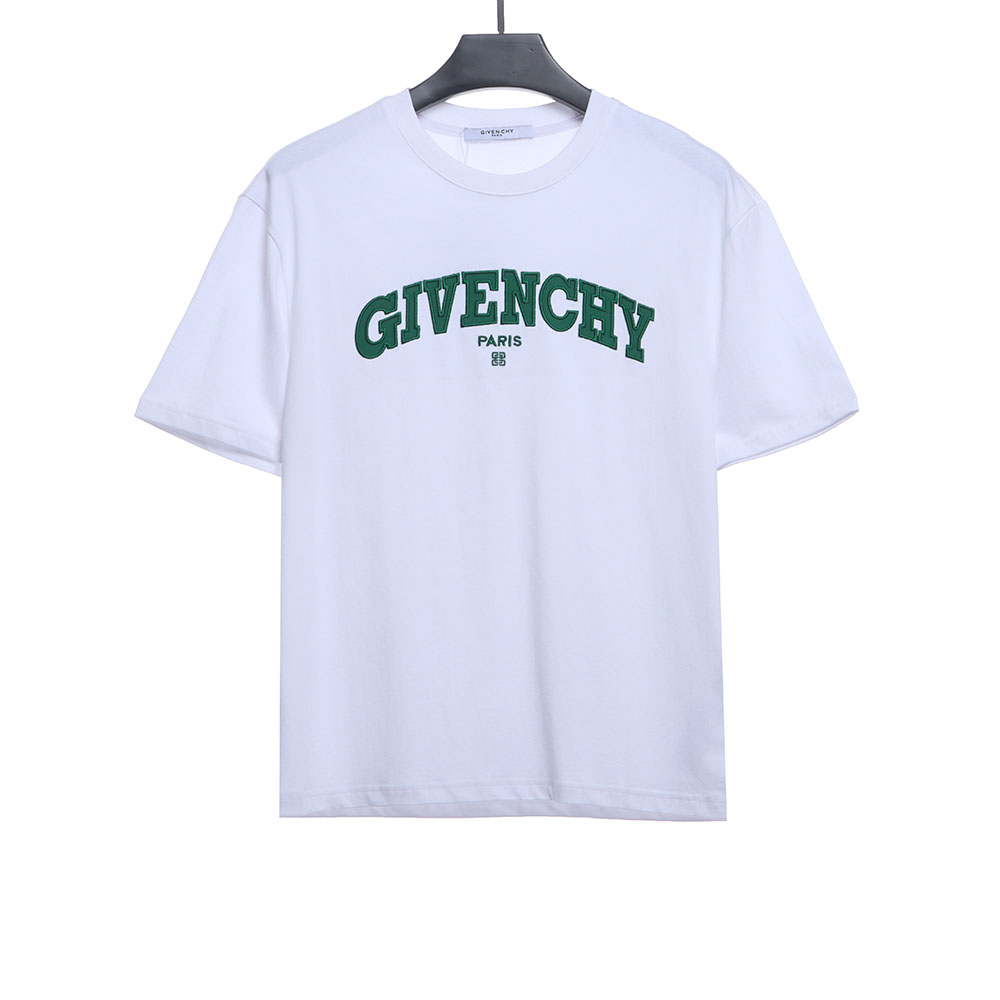 Givenchy embroidered logo patch short sleeves