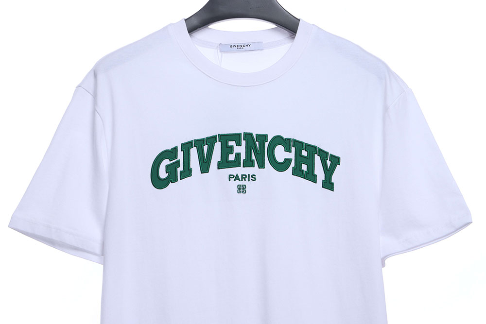 Givenchy embroidered logo patch short sleeves
