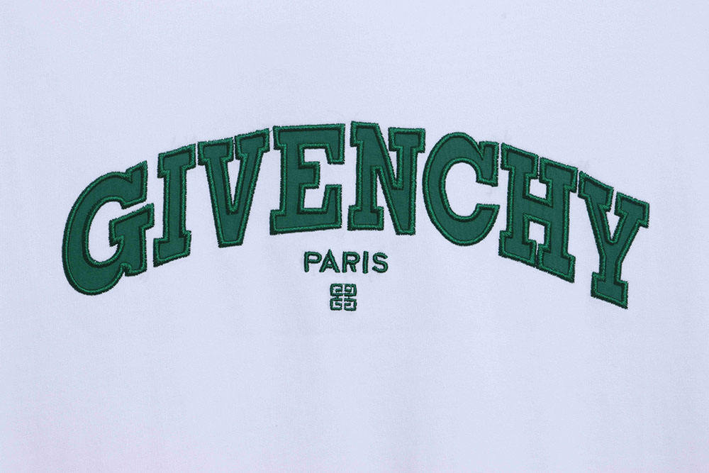 Givenchy embroidered logo patch short sleeves