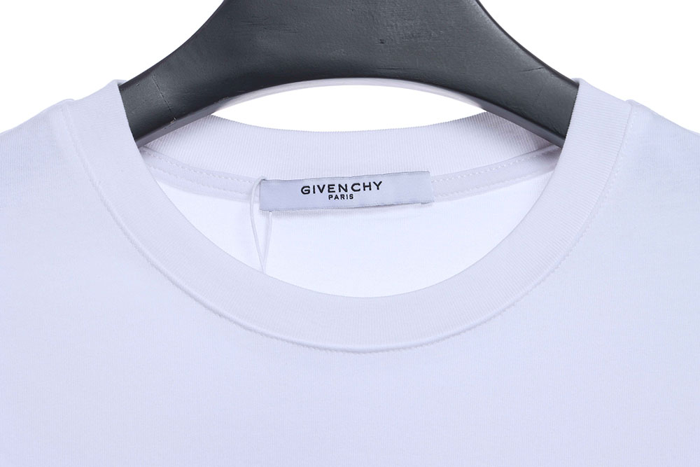 Givenchy embroidered logo patch short sleeves