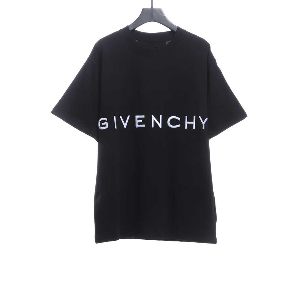 Givenchy Three-dimensional Embroidery Embroidery Round Neck Short Sleeves
