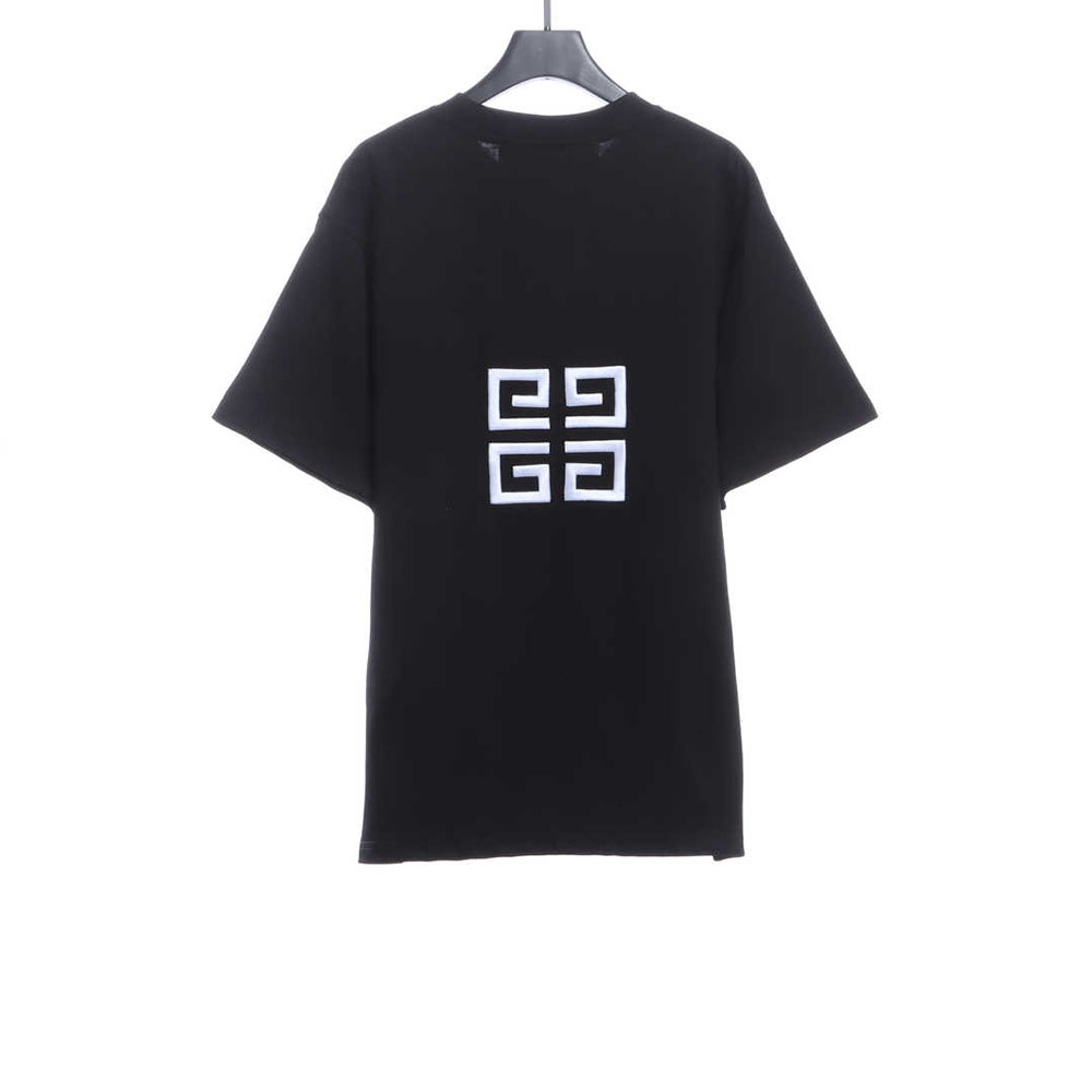 Givenchy Three-dimensional Embroidery Embroidery Round Neck Short Sleeves