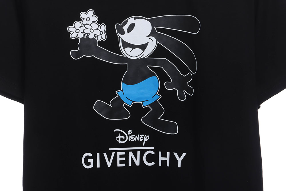 Givenchy Joint Disney Mickey Mouse Print Short Sleeves