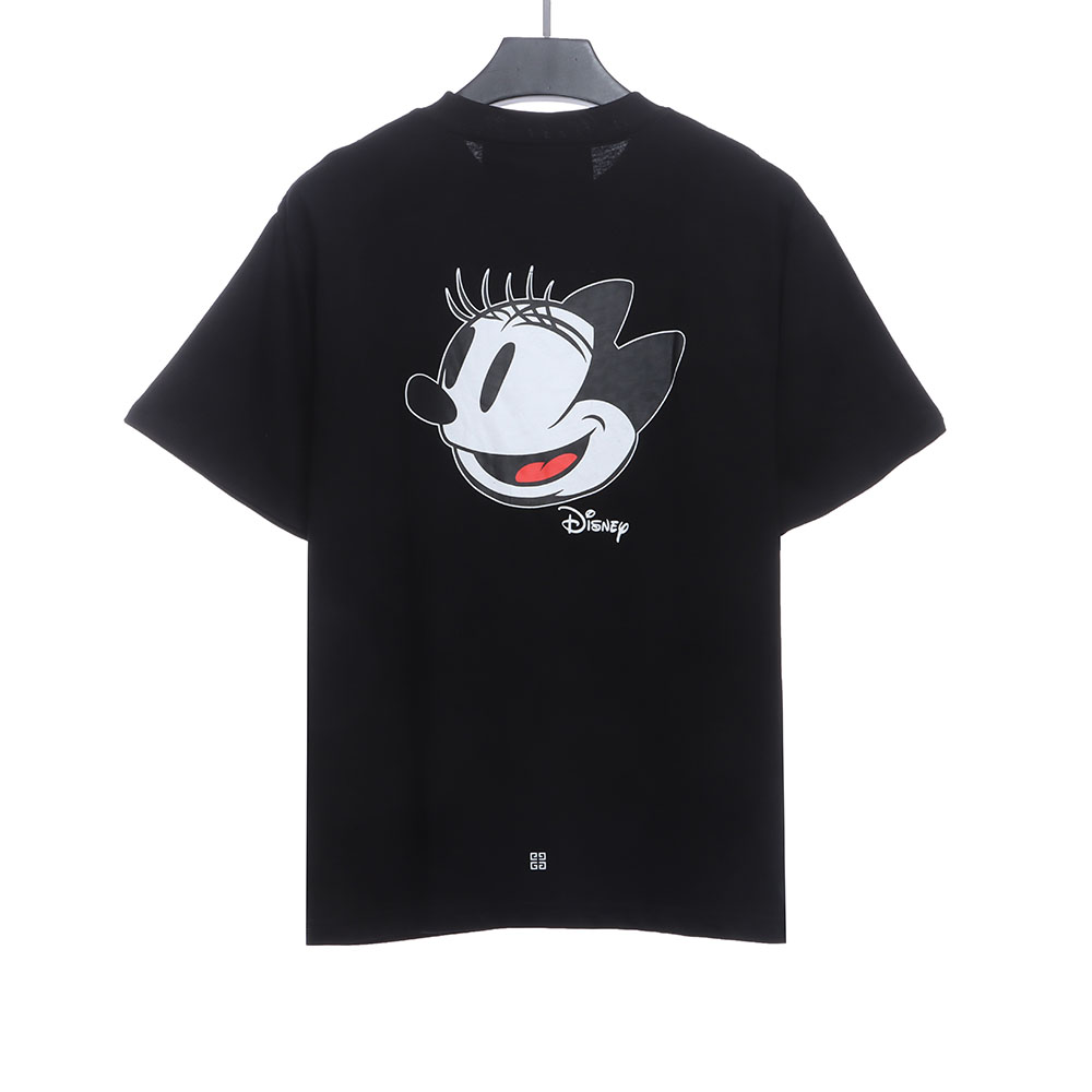 Givenchy Joint Disney Mickey Mouse Print Short Sleeves