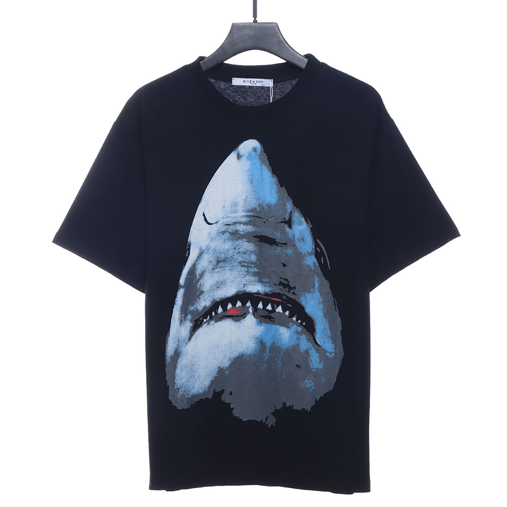 Givenchy shark print short sleeves