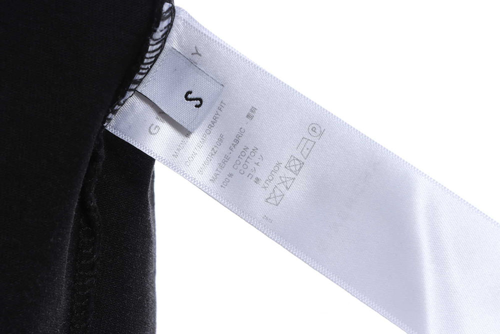 Givenchy Washed Letter Embroidered Short Sleeves