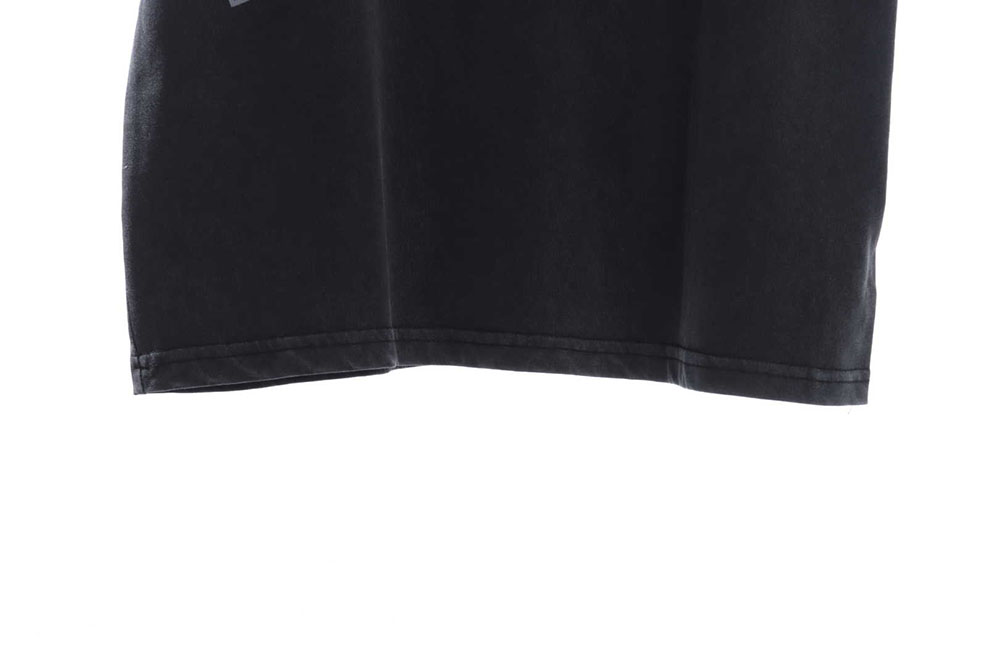 Givenchy Washed Letter Embroidered Short Sleeves