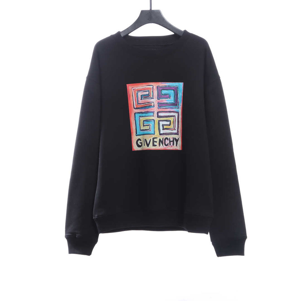 Givenchy joint artist round neck sweater