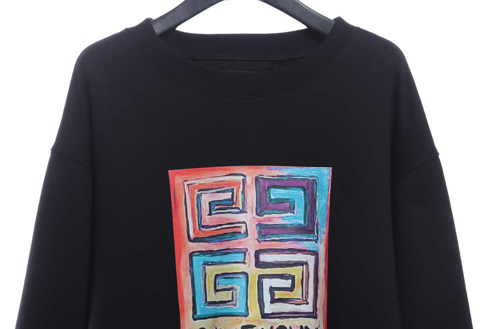 Givenchy joint artist round neck sweater