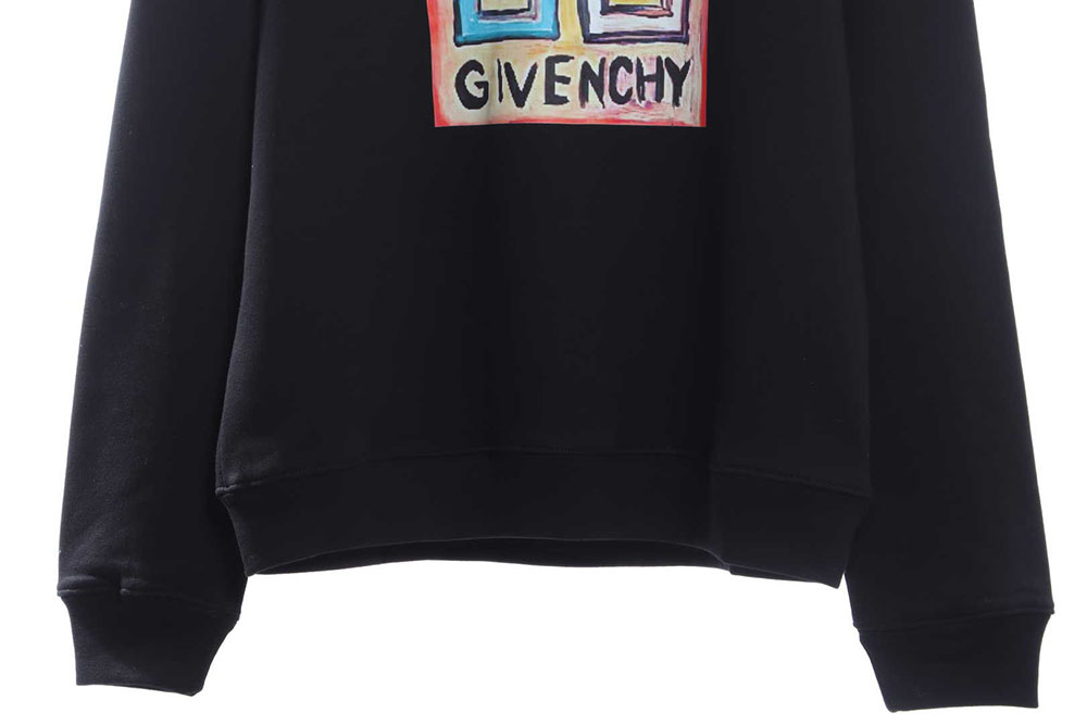 Givenchy joint artist round neck sweater
