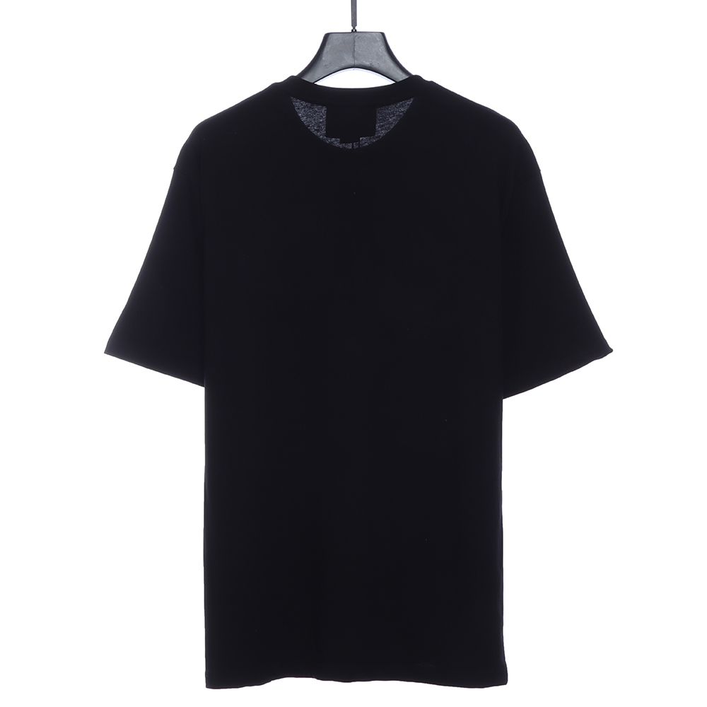 Gucci Color Block Lightning Print Short Sleeve