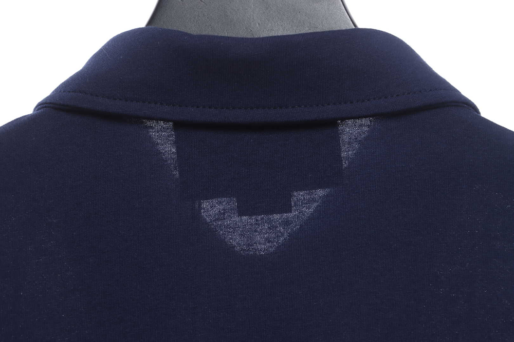Gucci silk jacquard stitching POLO