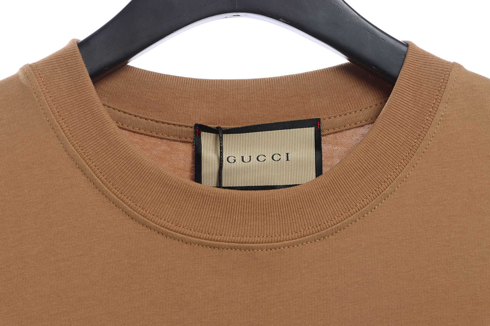 GUCCI letter geometric pattern print short sleeve TSK1
