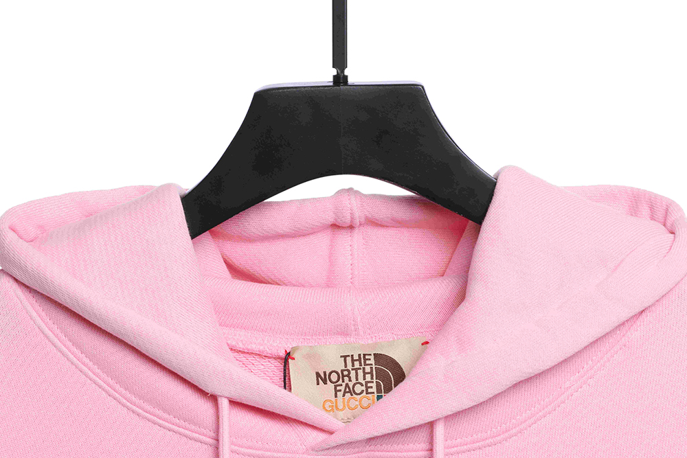 GUCCI north face joint black cat hoodie