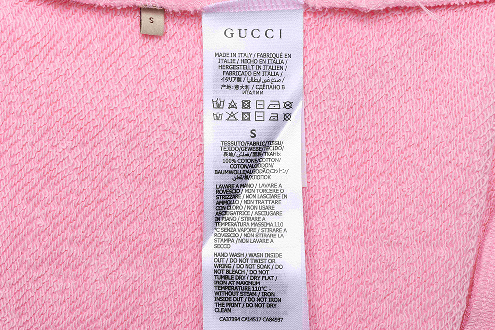 GUCCI north face joint black cat hoodie