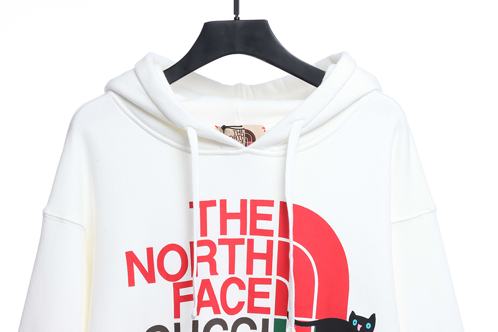 GUCCI north joint black cat hoodie TSK1