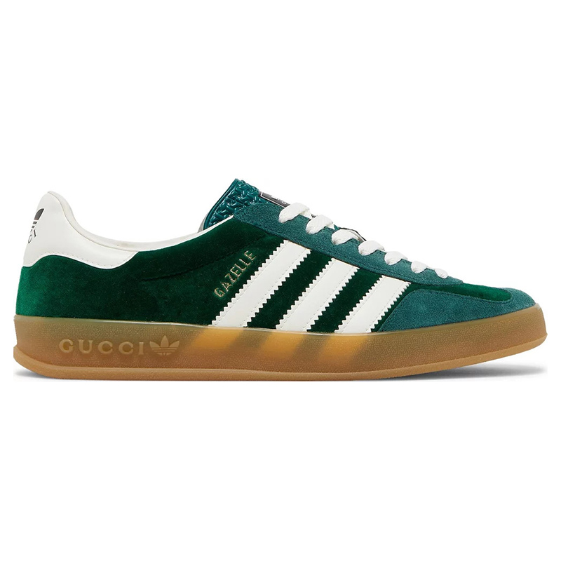Adidas x Gucci Gazelle ''Green Suede''