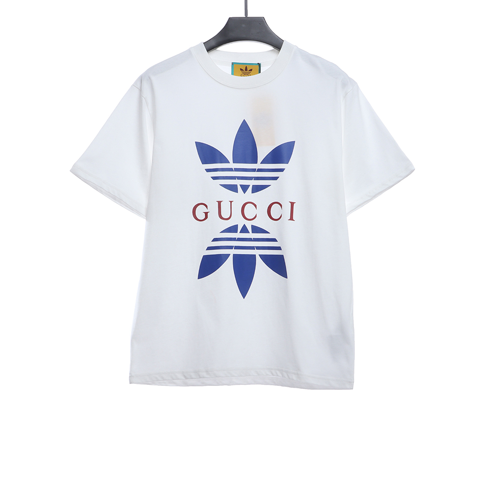 Gucci joint name clover letter print short sleeves