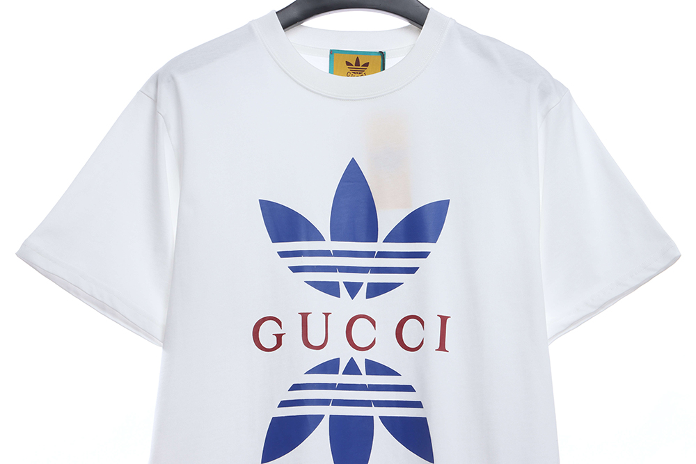 Gucci joint name clover letter print short sleeves