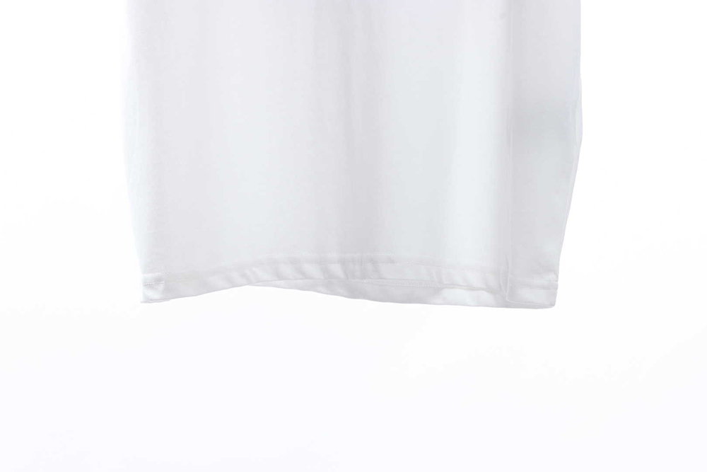 Balenciaga joint clover brand LOGO embroidery short sleeves