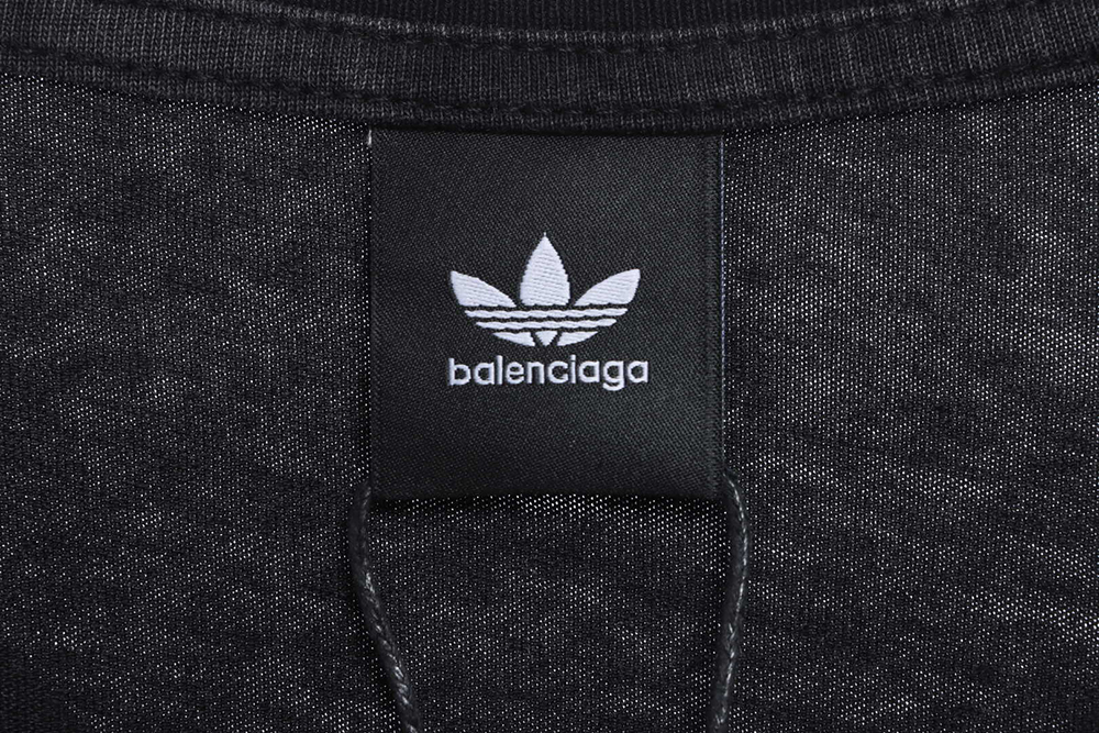 Balenciaga joint clover brand LOGO embroidery short sleeve TSK1