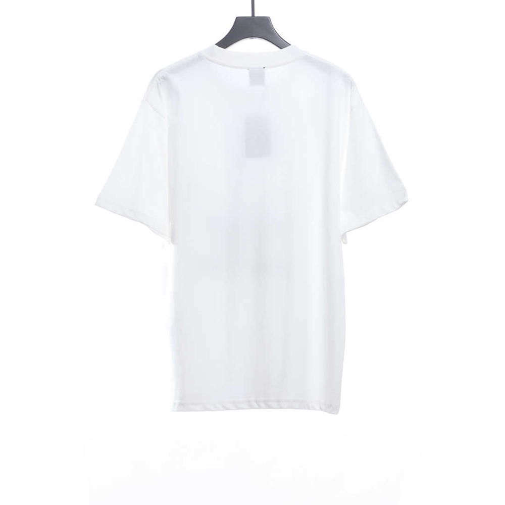 Balenciaga joint clover brand LOGO embroidery short sleeves