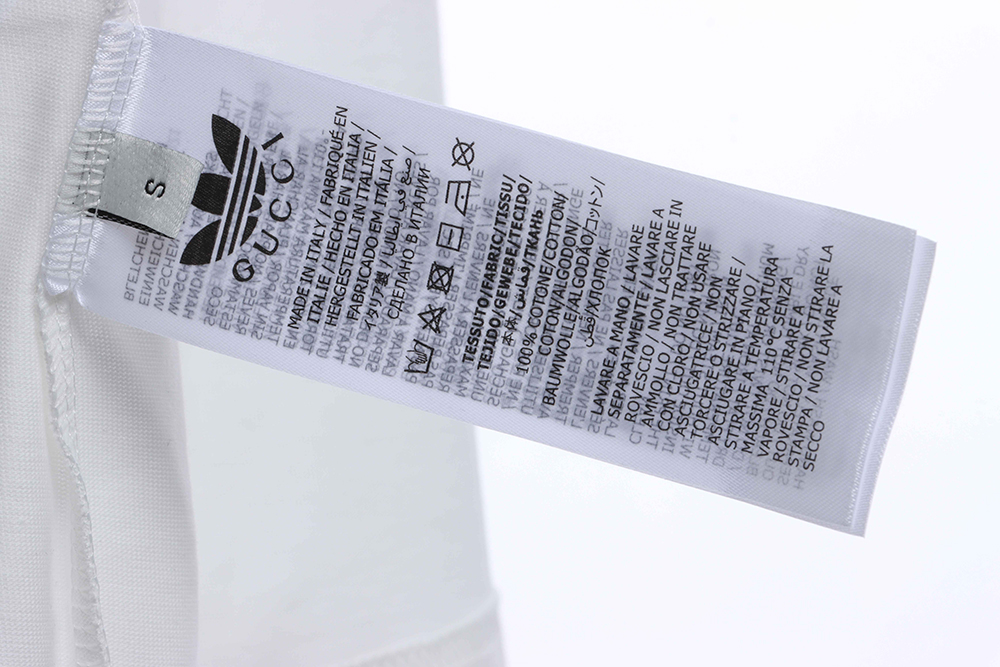 Gucci joint name clover letter print short sleeves