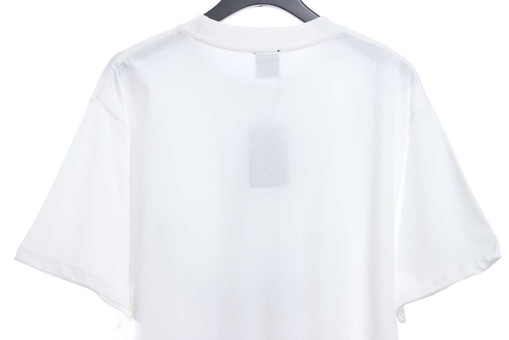 Balenciaga joint clover brand LOGO embroidery short sleeves