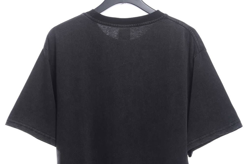 Balenciaga joint clover brand LOGO embroidery short sleeve TSK1