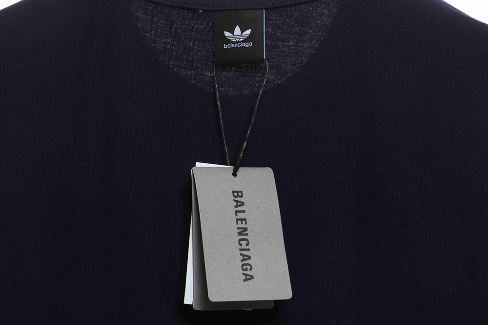 Balenciaga Joint AD Embroidered Logo Short Sleeves