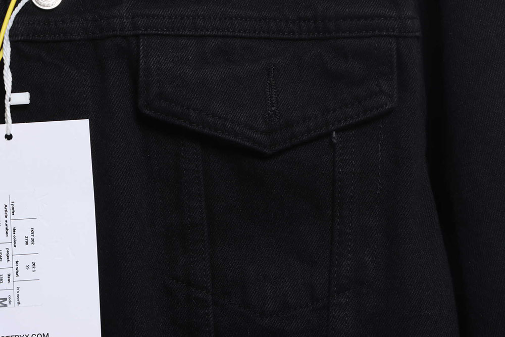 Arc'teryx fluorescent letters LOGO denim jacket
