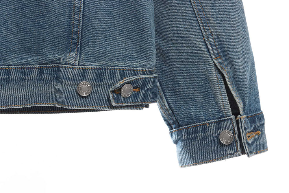 Arc'teryx fluorescent letter LOGO denim jacket TSK1
