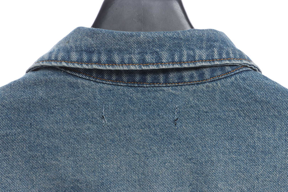 Arc'teryx fluorescent letter LOGO denim jacket TSK1