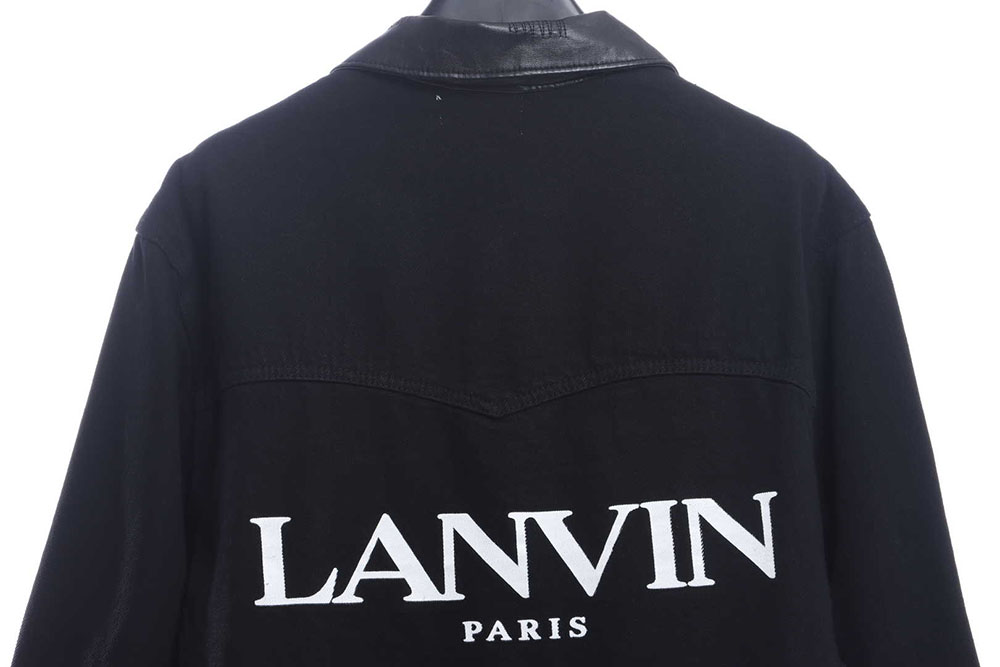 Lanvin joint GD limited capsule graffiti denim jacket