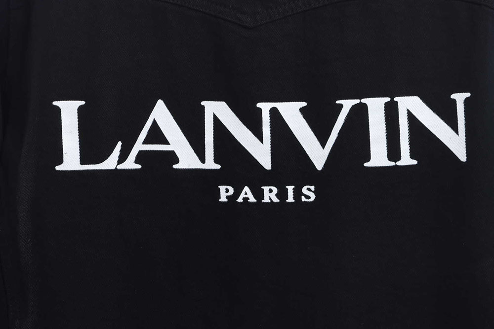 Lanvin joint GD limited capsule graffiti denim jacket