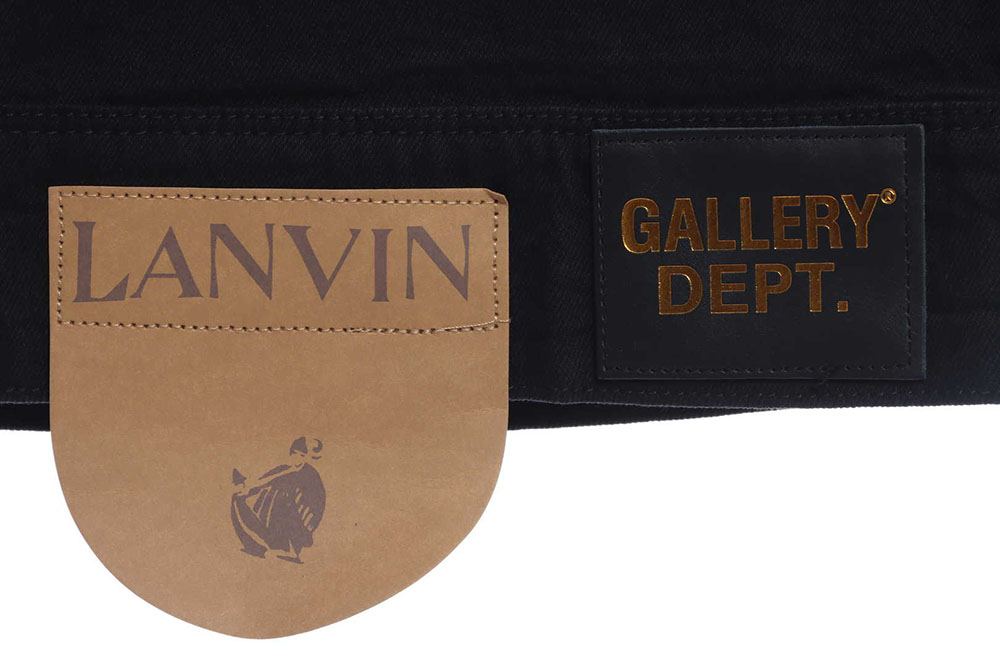 Lanvin joint GD limited capsule graffiti denim jacket